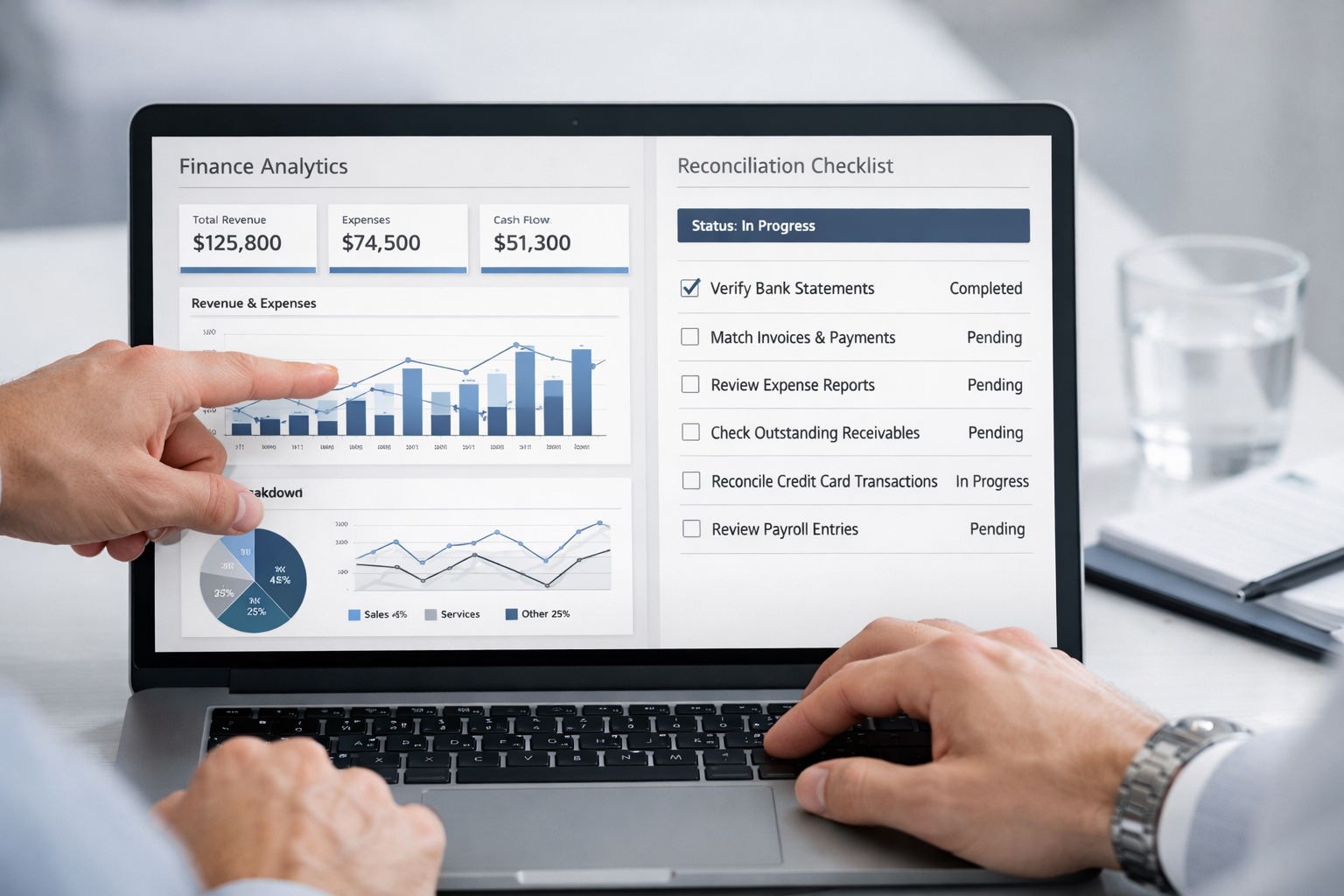 Dealership finance dashboards